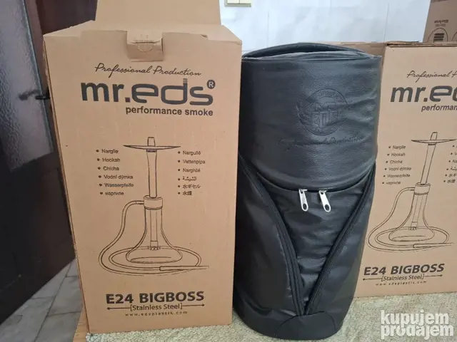 Mr.Eds E24 Big Boss Profi nargila — novo