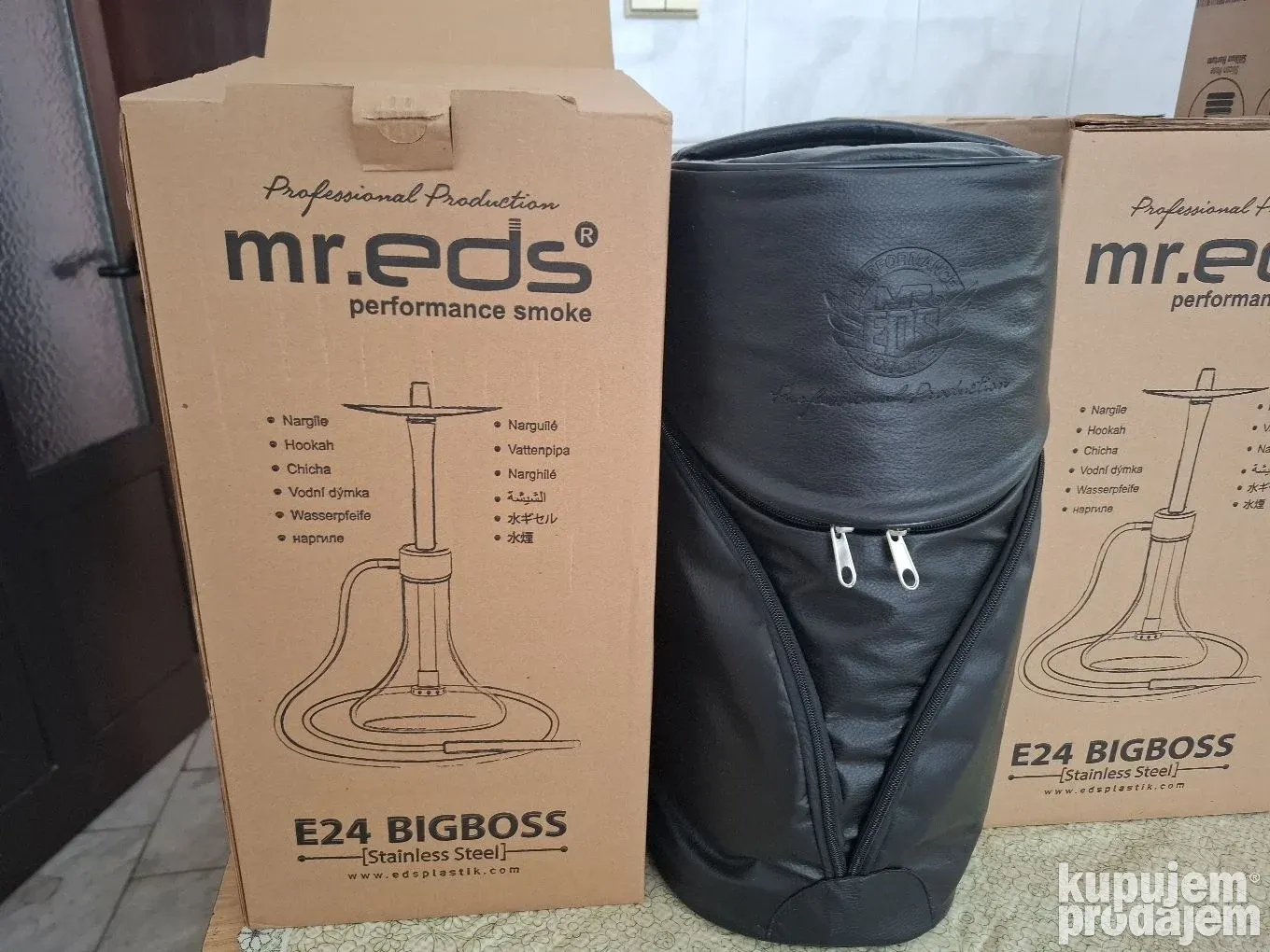 Mr.Eds E24 Big Boss Profi nargila — novo