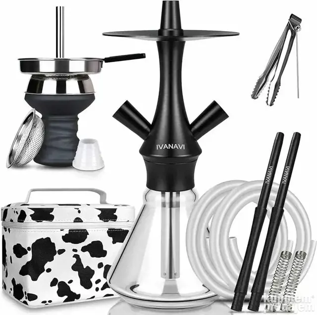 Mini shisha nargila sa torbom — potpuno nova