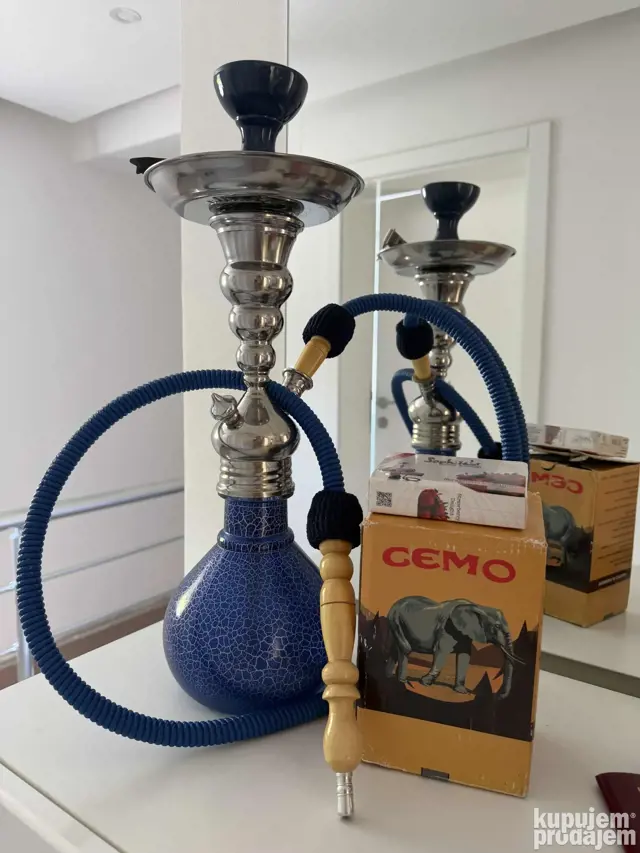 Aladin nargila 47 cm — kao nova, komplet